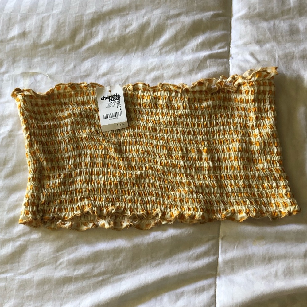 Yellow Tube Top